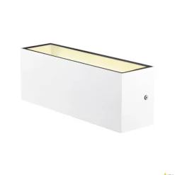 SITRA L WL UP/DOWN, zewnętrzna oprawa ścienna do nabudowania LED, biała, przełącznik CCT, 3000/4000 K (1005156) - SLV