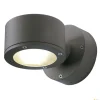 SITRA, lampa ścienna outdoor, jednopunktowa, TCR-TSE, IP44, antracytowa, maks. 9W (230355) - SLV