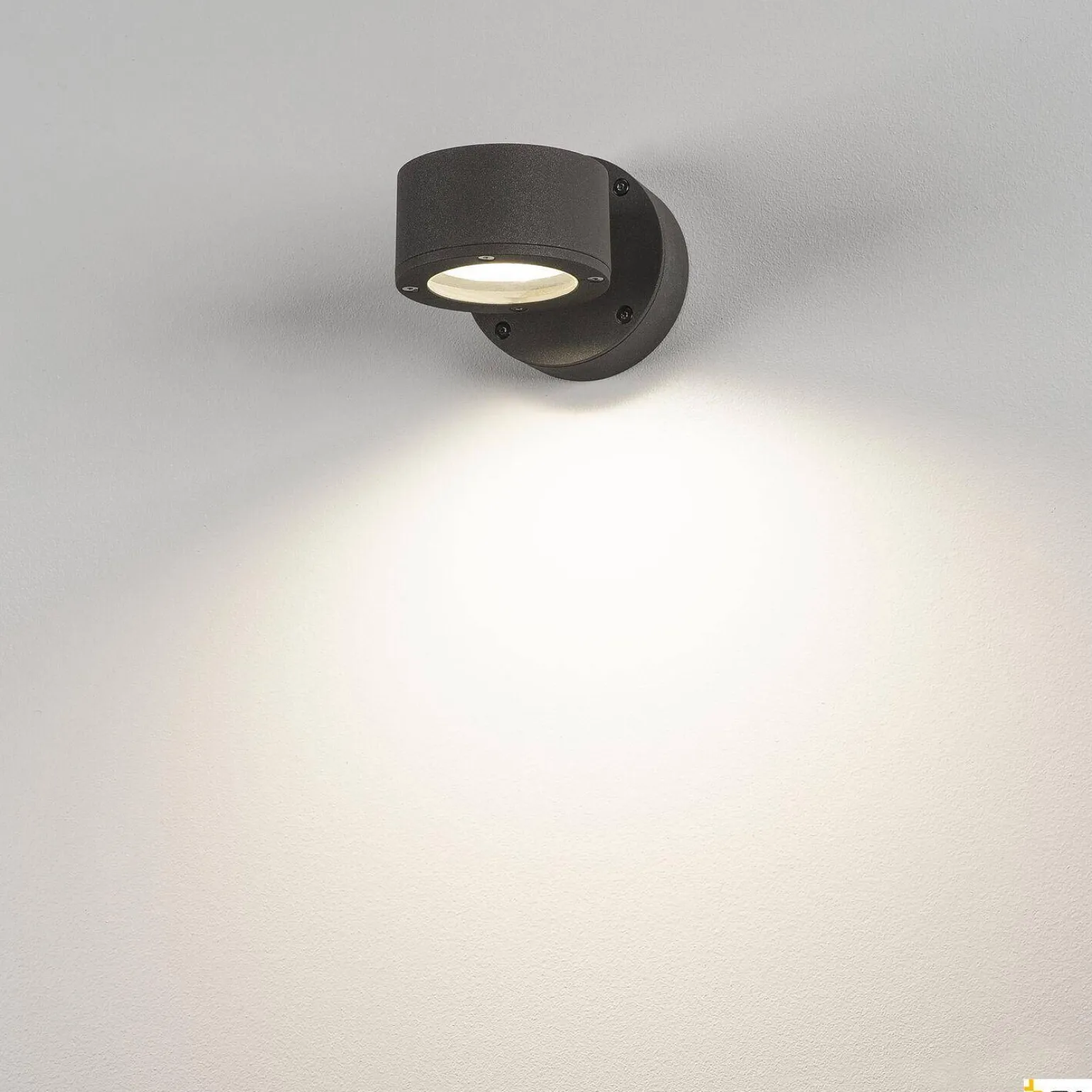SITRA, lampa ścienna outdoor, jednopunktowa, TCR-TSE, IP44, antracytowa, maks. 9W (230355) - SLV