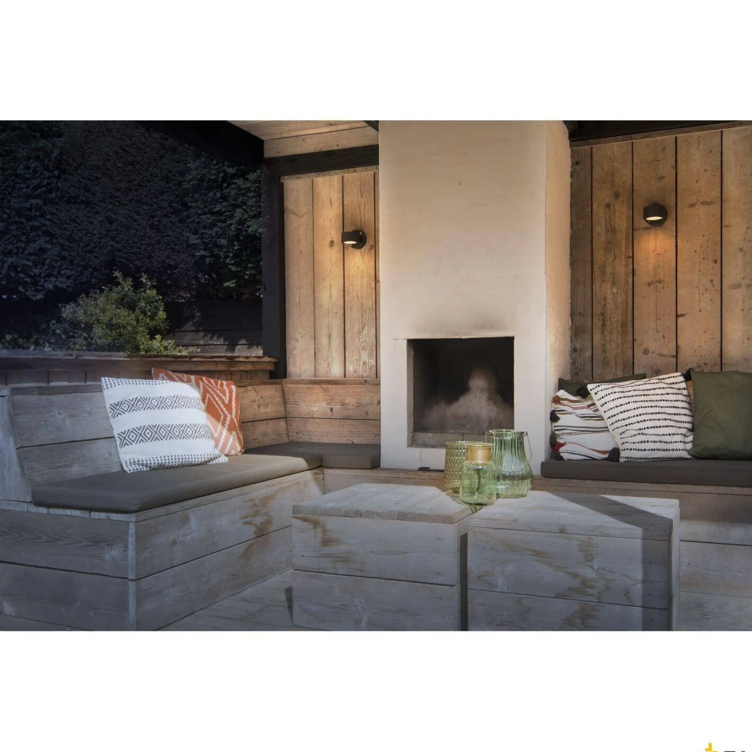 SITRA, lampa ścienna outdoor, jednopunktowa, TCR-TSE, IP44, antracytowa, maks. 9W (230355) - SLV