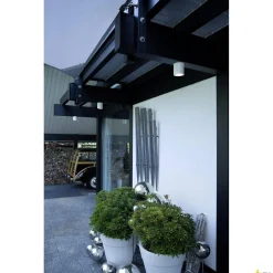 SITRA, lampa sufitowa outdoor, TCR-TSE, IP44, okrągła, biała, maks. 9W (231541) - SLV