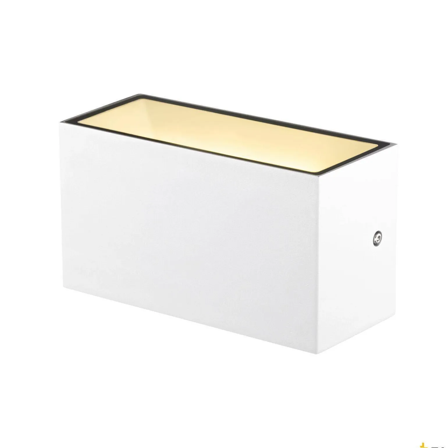 SITRA M WL UP/DOWN, zewnętrzna oprawa ścienna do nabudowania LED, biała, przełącznik CCT, 3000/4000 K (1005153) - SLV