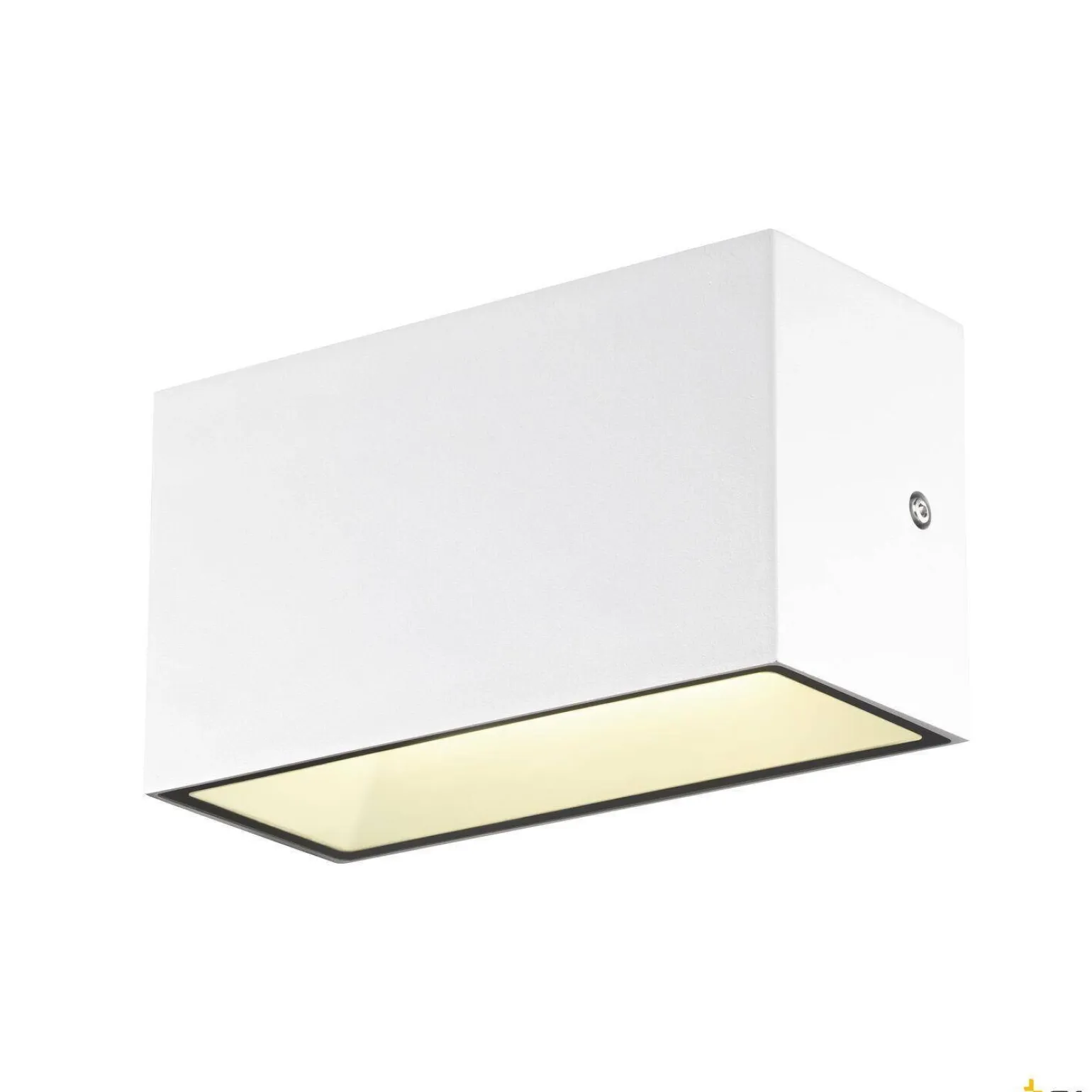 SITRA M WL UP/DOWN, zewnętrzna oprawa ścienna do nabudowania LED, biała, przełącznik CCT, 3000/4000 K (1005153) - SLV