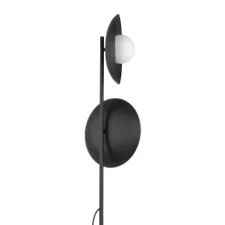 SLATE BLACK GLASS LAMPA PODŁOGOWA 2XG9 (16136) - TK Lighting