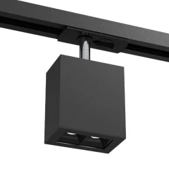 Spot A - Glare track 2 - Czarny - Szynoprzewód 1F 230V 3000K (6318) - Brosline