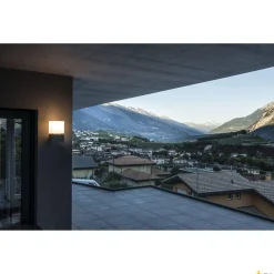 SQUARE WALL, E27, lampa ścienna outdoor, stal nierdzewna 304, maks. 20W, IP44 (1000336) - SLV