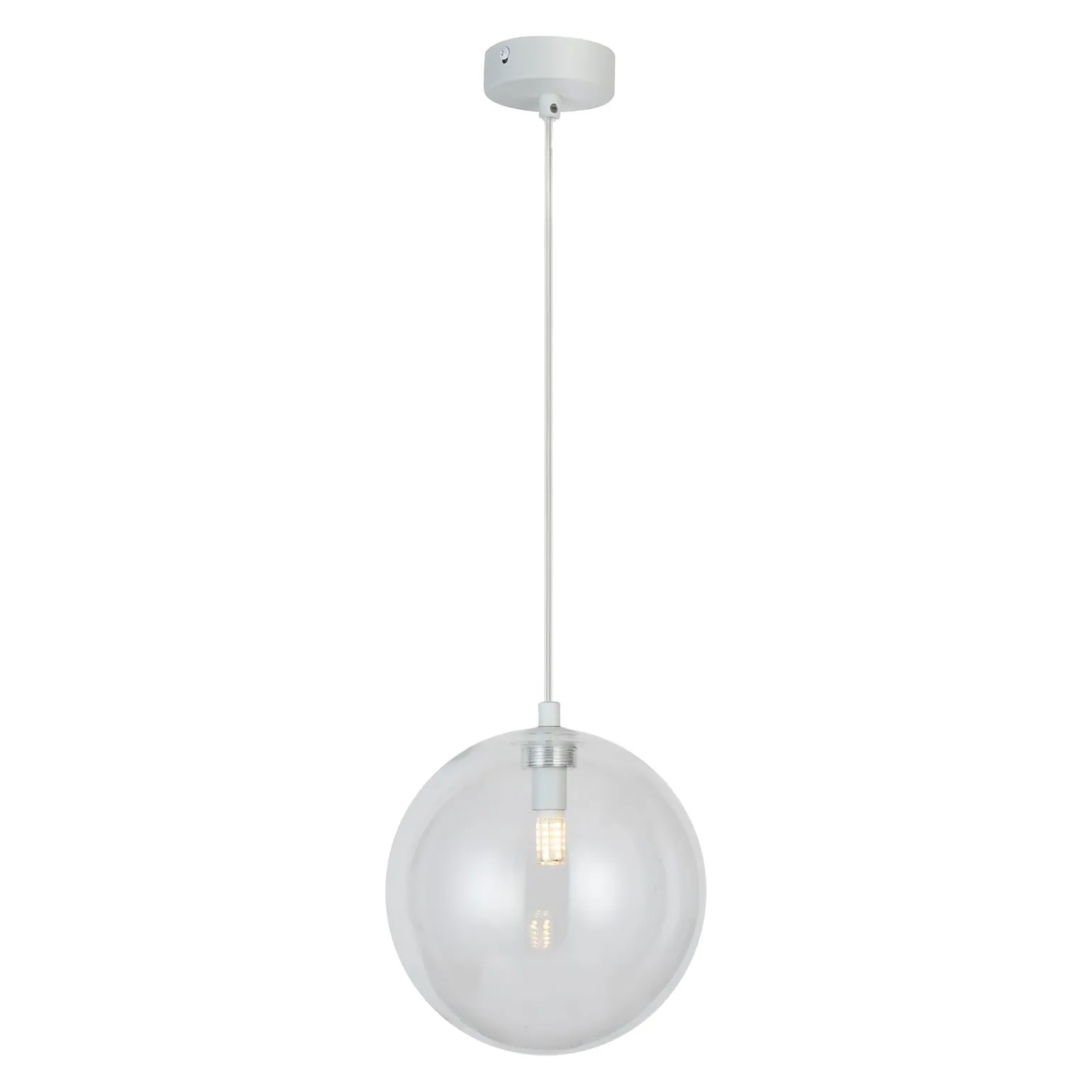 Stelaż do pojedynczej lampy wiszącej BUBBLES LAMPBODY 1 Biały (AZ5953) - Azzardo