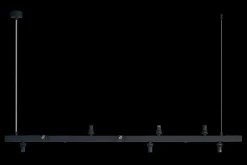 Stelaż podłużny do lampy BUBBLES LAMPBODY LINE 10 Czarny (AZ5866) - Azzardo