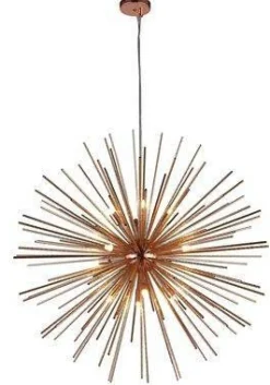 Stelaż z zawieszeniem do lamp SIRIUS miedziany (AZ2118) - Azzardo