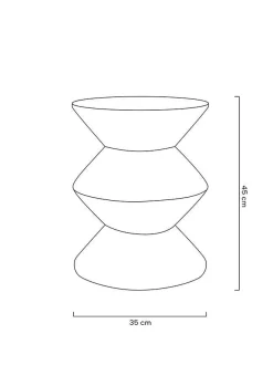 Stolik TURN biały (KH010100228) - King Home