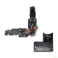 S-TRACK DALI, złącze L, regulowana, z możliwością zasilania, kolor czarny (1007816) - SLV