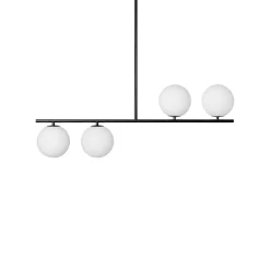SUGURI A czarna lampa sufitowa w rozmiarze L (SGA122R36) - Ummo