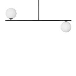 SUGURI C czarna lampa sufitowa w rozmiarze S z podwyższoną szczelnością IP44 (SGC322RS3) - Ummo