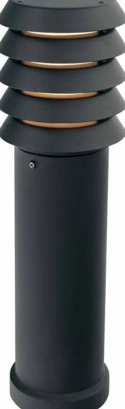 Słupek ALTA 293 BLACK E27 LED 9W 49CM Norlys