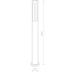 Słupek MEKONG (4698) - Nowodvorski