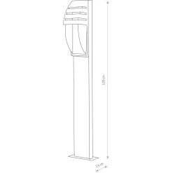 Słupek MISTRAL (3394) - Nowodvorski