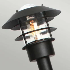 Słupek ogrodowy Helsingor (HELSINGOR-BOL-BK) - Elstead Lighting