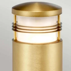 Słupek ogrodowy Newbrighton (NEWBRIGHTON-MB-BRASS) - Elstead Lighting