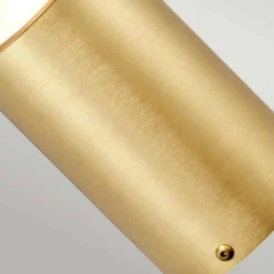 Słupek ogrodowy Newbrighton (NEWBRIGHTON-MB-BRASS) - Elstead Lighting