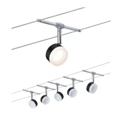 System linkowy ClearLED 5x4W Czarny/Chrom 12VDC tworzywo sztuczne (PL94457) - Paulmann