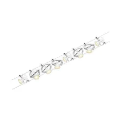 System linkowy DC zest Cardan max.8x7W GU5,3 Bi-mt /Chrom 230V/12V DC 60VA metal (PL94492) - Paulmann