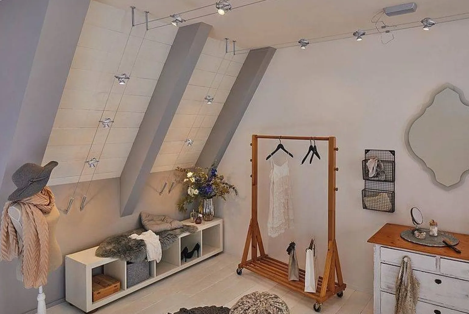 System linkowy DC zest Cardan max.8x7W GU5,3 Chr-m /Chrom 230V/12V DC 60VA metal (PL94490) - Paulmann