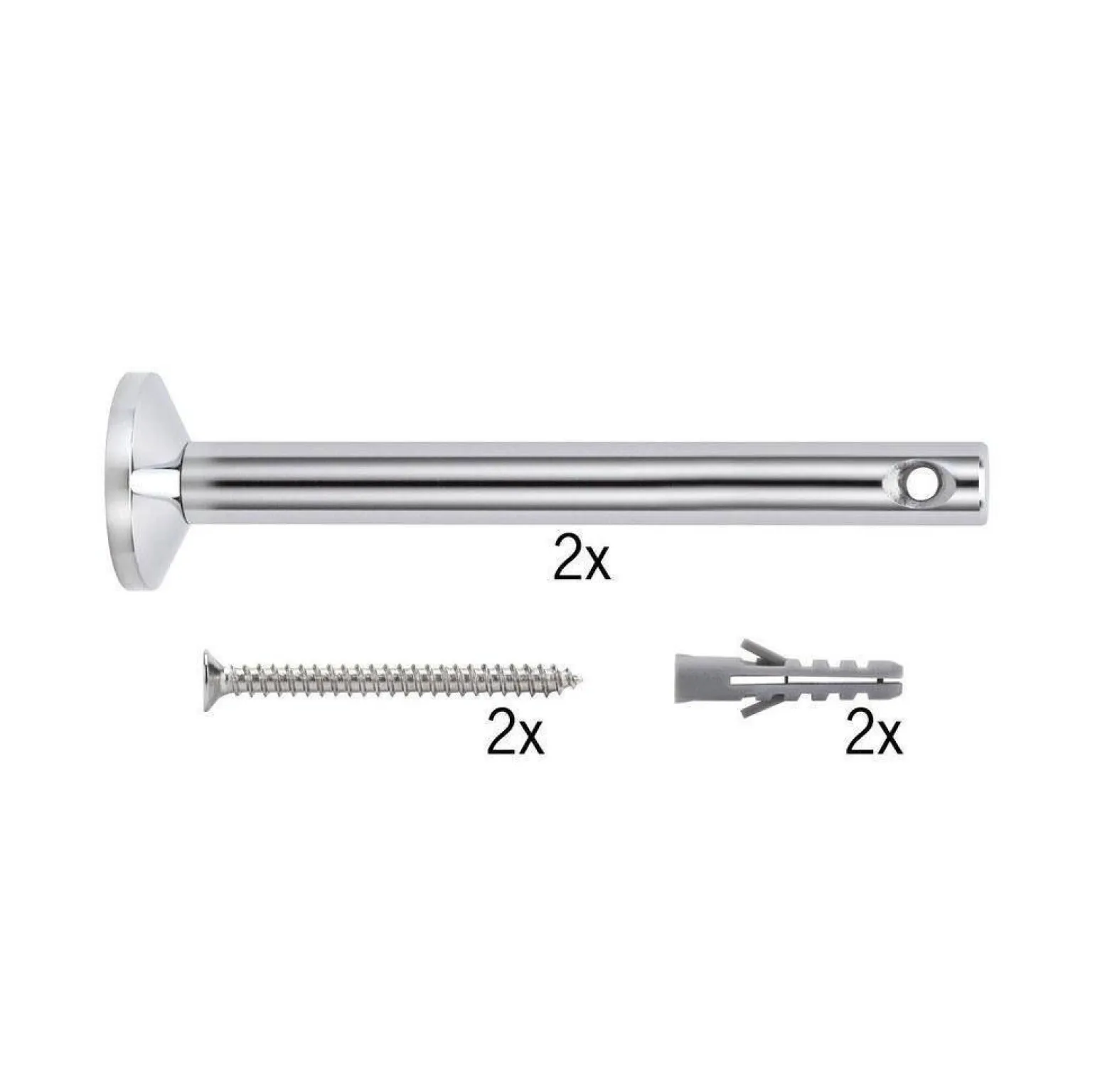 System linkowy wspornik sufitowy 1 para, Chrom (PL17824) - PAULMANN