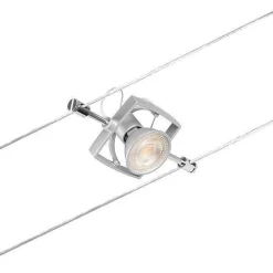 System linkowy zestaw MacII max5x10W GU5,3 Chrom mat/Chrom 12V DC 60VA twszt/metal (PL94430) - Paulmann