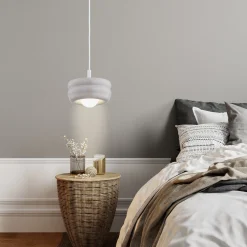 Szklana pojedyncza lampa wisząca TEVO (8814) - Argon