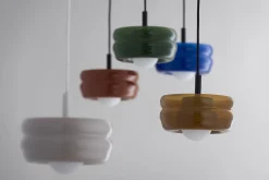 Szklana pojedyncza lampa wisząca TEVO (8814) - Argon