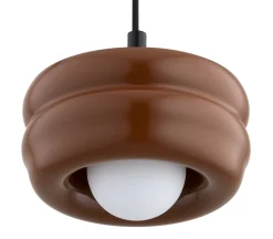 Szklana pojedyncza lampa wisząca TEVO (8817) - Argon