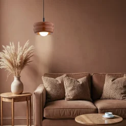 Szklana pojedyncza lampa wisząca TEVO (8817) - Argon