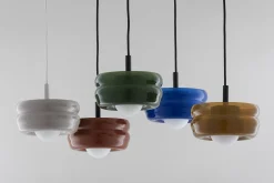 Szklana pojedyncza lampa wisząca TEVO (8817) - Argon