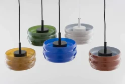 Szklana pojedyncza lampa wisząca TEVO (8817) - Argon