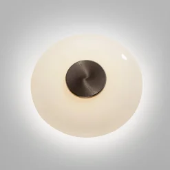 Szklany, ściemnialny kinkiet PURE VITRUM Brązowy (6082-34) - Paul Neuhaus