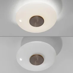 Szklany, ściemnialny kinkiet PURE VITRUM Brązowy (6082-34) - Paul Neuhaus