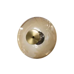 Szklany kinkiet ANDORA WALL 20 AMBER (AZ6888) Azzardo