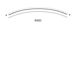 Szyna zaokrąglona NANO - LVM CURVE TRACK R400 (11737) - Nowodvorski