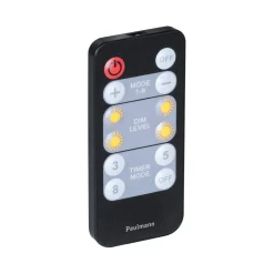 Taśma ogrodowa LED solar 2700K + czujnik zmierzchu 3m IP44 czarny / tworzywo sztuczne (PL71194) - PAULMANN