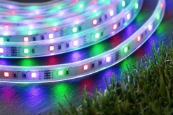 Taśma ogrodowa LED solar 2700K + czujnik zmierzchu 3m IP44 czarny / tworzywo sztuczne (PL71194) - PAULMANN