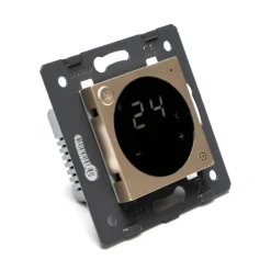 Termostat LIVOLO + Ramka pojedyncza Złota GPF-1 (VL-C701TMC-EC-63) LIVOLO