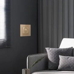 Termostat LIVOLO + Ramka pojedyncza Złota GPF-1 (VL-C701TMC-EC-63) LIVOLO