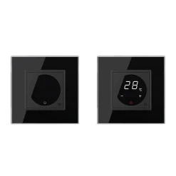 Termostat LIVOLO + Ramka pojedyncza Srebrna GPF-1 (VL-C701TMC-EC-64) LIVOLO