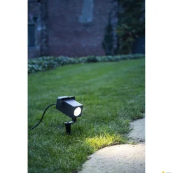 THEO BRACKET SP QPAR51, zewnętrzna naziemna lampa kolczasta, kolor antracytowy (1004652) - SLV