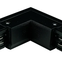 TRACER ŁĄCZNIK KĄTOWY TRÓJOBWODOWY CZARNY (3607) - TK Lighting