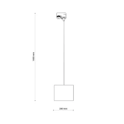 TRACER LINEN 200 1XE27 (10678) - TK Lighting