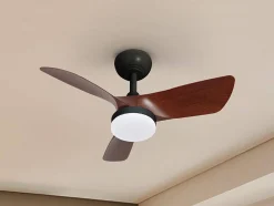 Tropic wentylator z oświetleniem LED (319614) - Schuller