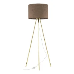 UMBERTO BROWN GOLD LAMPA PODŁOGOWA 1 (16032) - TK Lighting