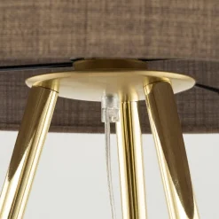 UMBERTO BROWN GOLD LAMPA PODŁOGOWA 1 (16032) - TK Lighting