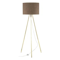 UMBERTO BROWN GOLD LAMPA PODŁOGOWA 1 (16032) - TK Lighting